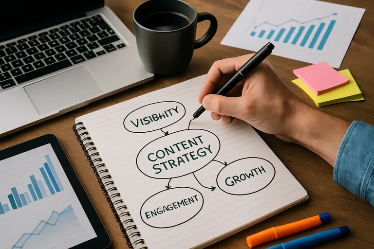 Content strategie voor meer zichtbaarheid, betrokkenheid en groei