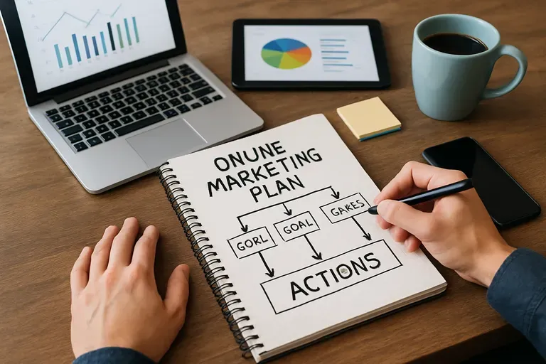 Online marketingplan opzetten: zo vertaal je doelen naar concrete acties